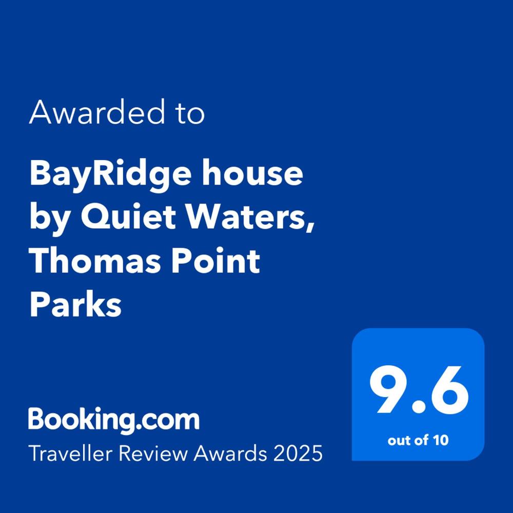 BayRidge house by Quiet Waters, Thomas Point Parks